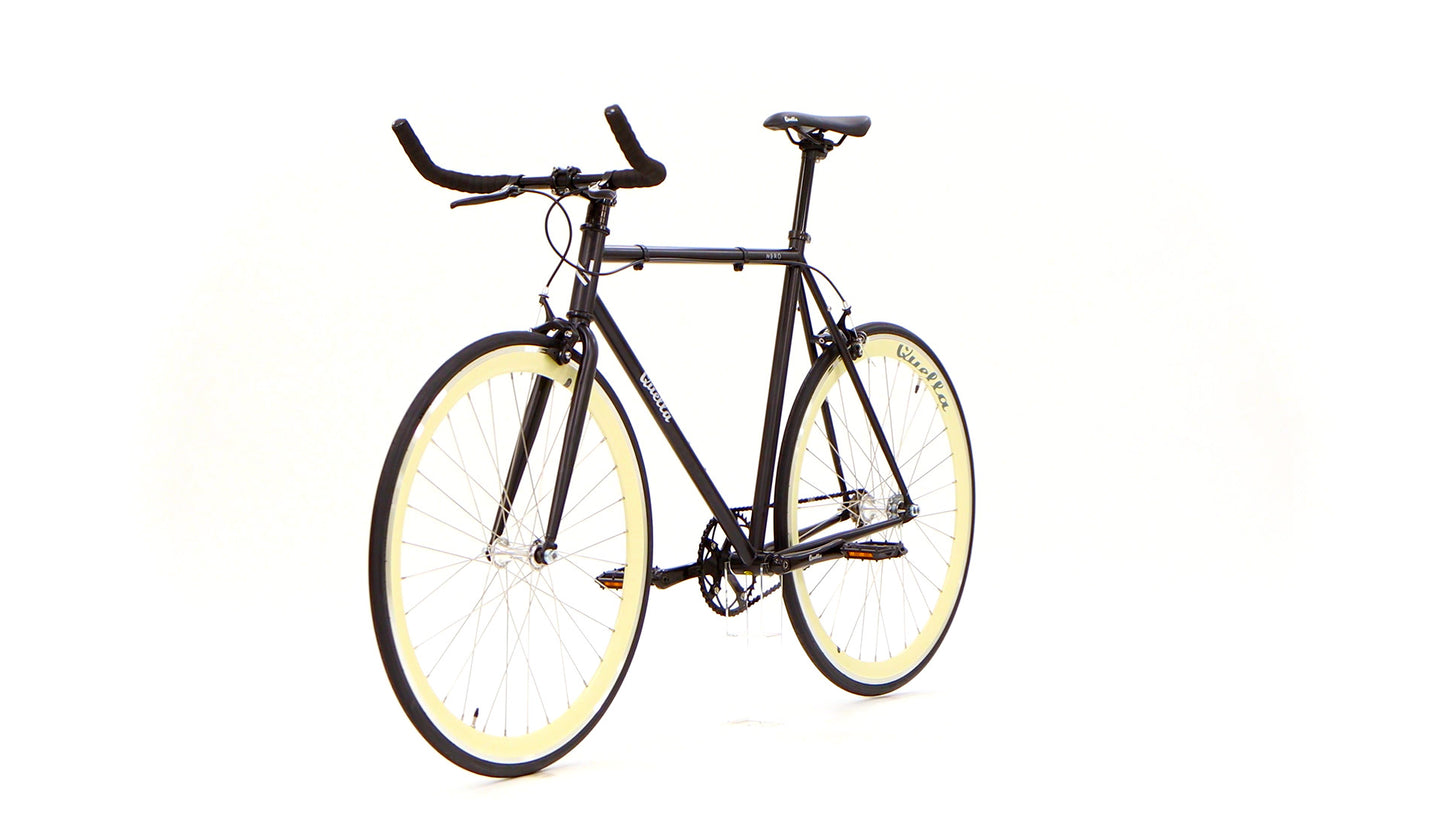 Nero Courier Cream Single-Speed Bike