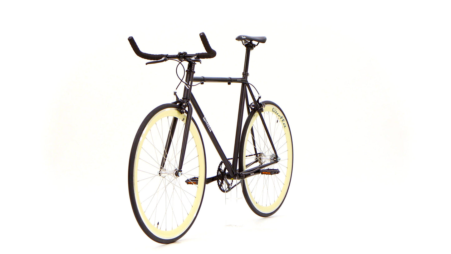 Nero Courier Cream Single-Speed Bike