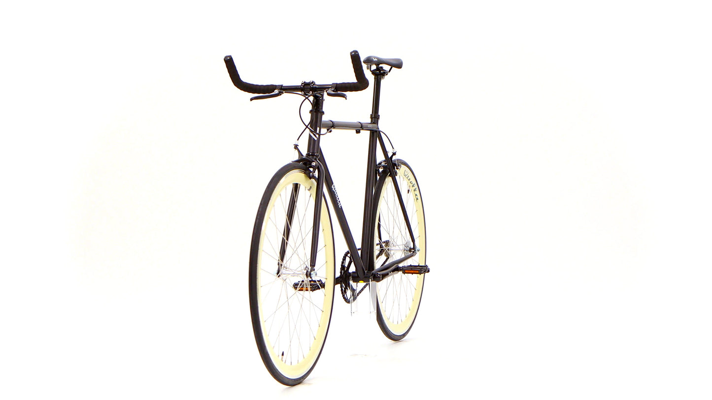 Nero Courier Cream Single-Speed Bike