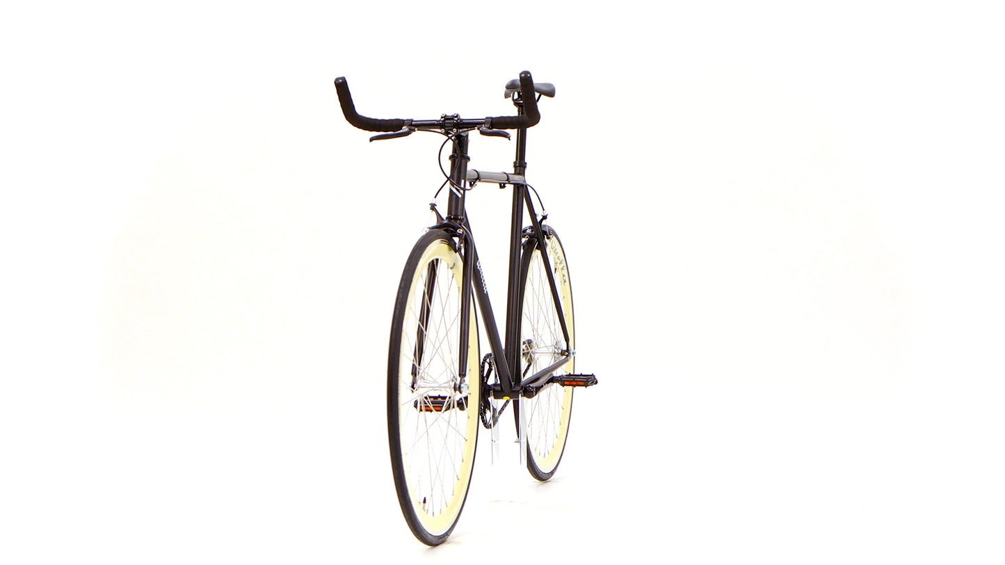 Nero Courier Cream Single-Speed Bike