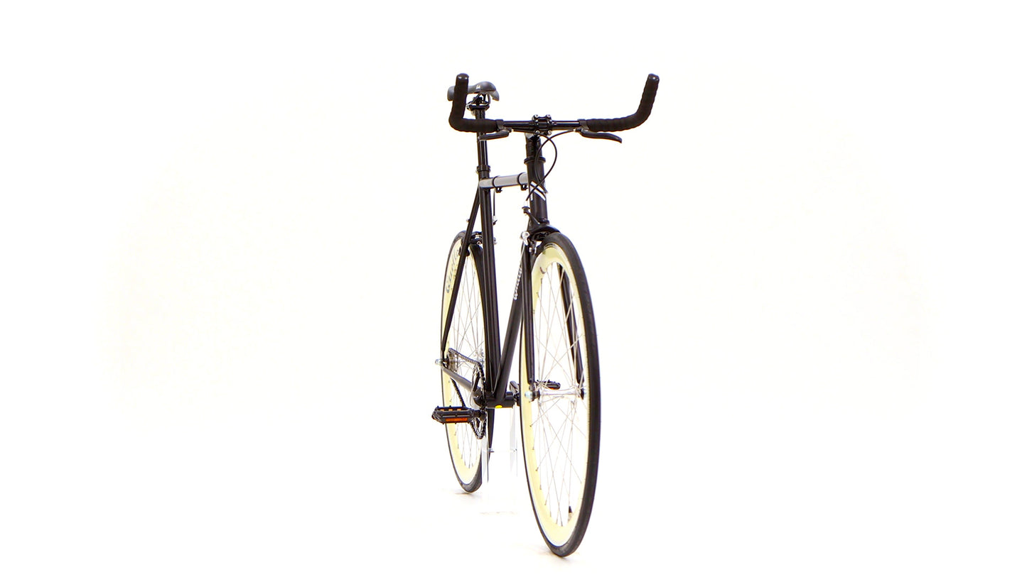 Nero Courier Cream Single-Speed Bike