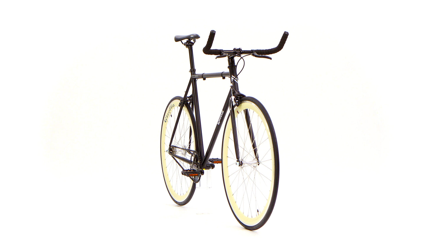 Nero Courier Cream Single-Speed Bike