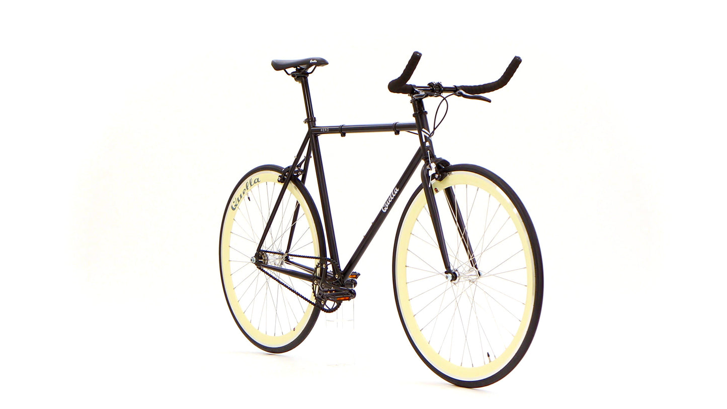 Nero Courier Cream Single-Speed Bike