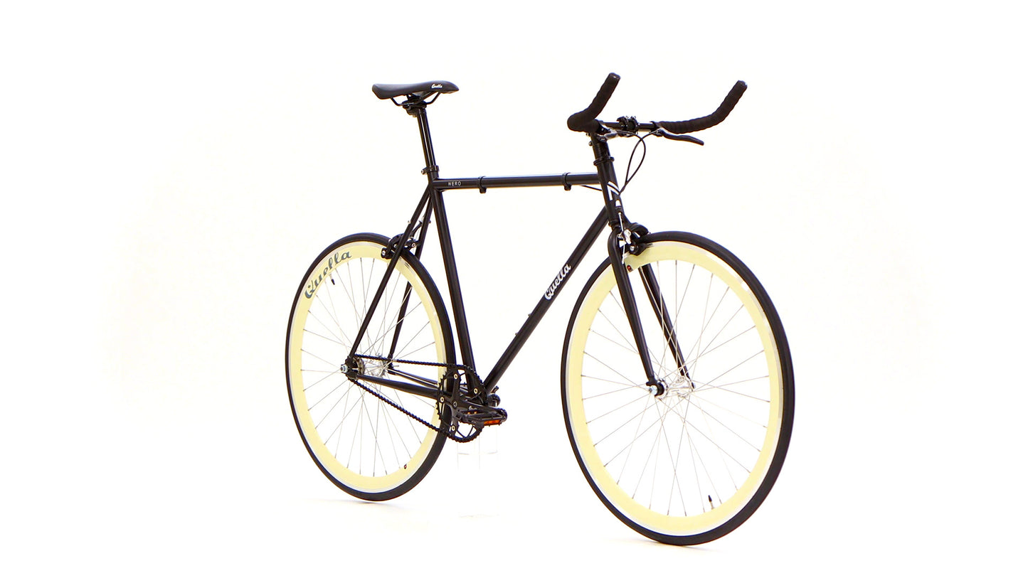 Nero Courier Cream Single-Speed Bike