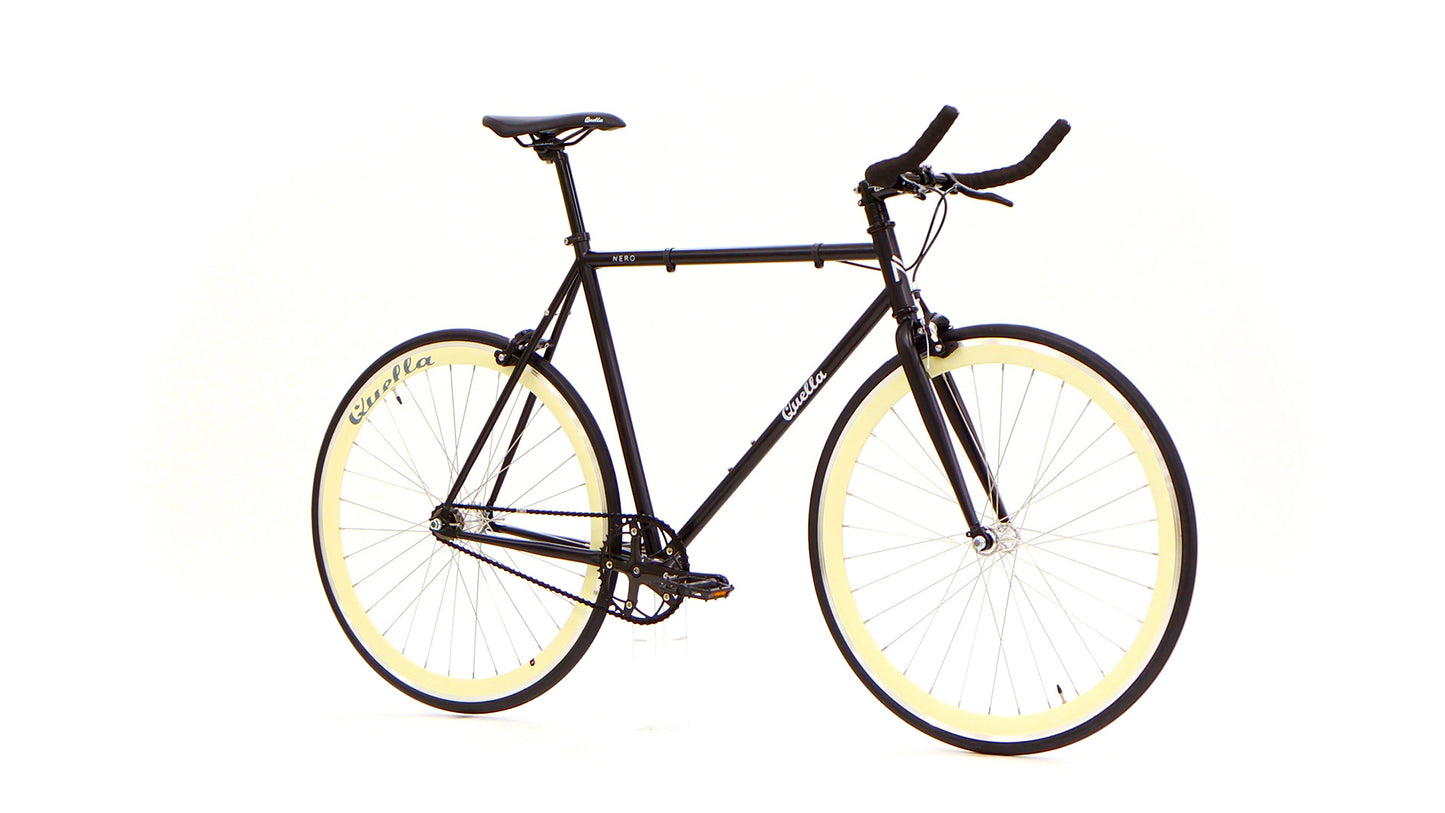 Nero Courier Cream Single-Speed Bike