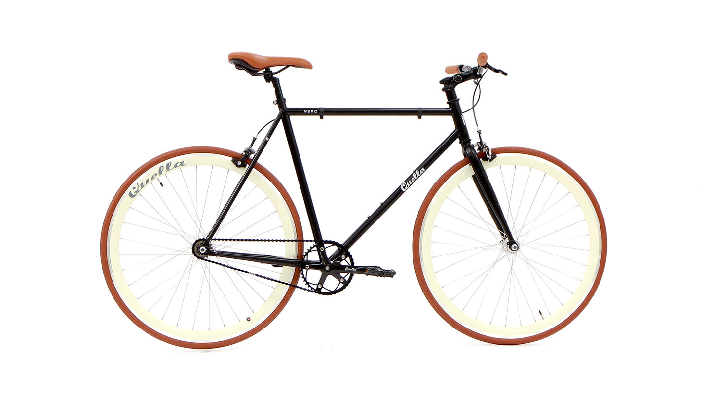 Nero Classic Single-Speed Bicycle - Cappuccino