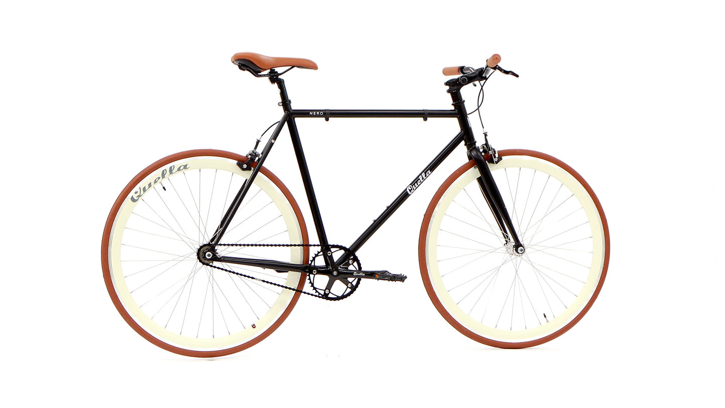 Nero Classic Single-Speed Bicycle - Cappuccino