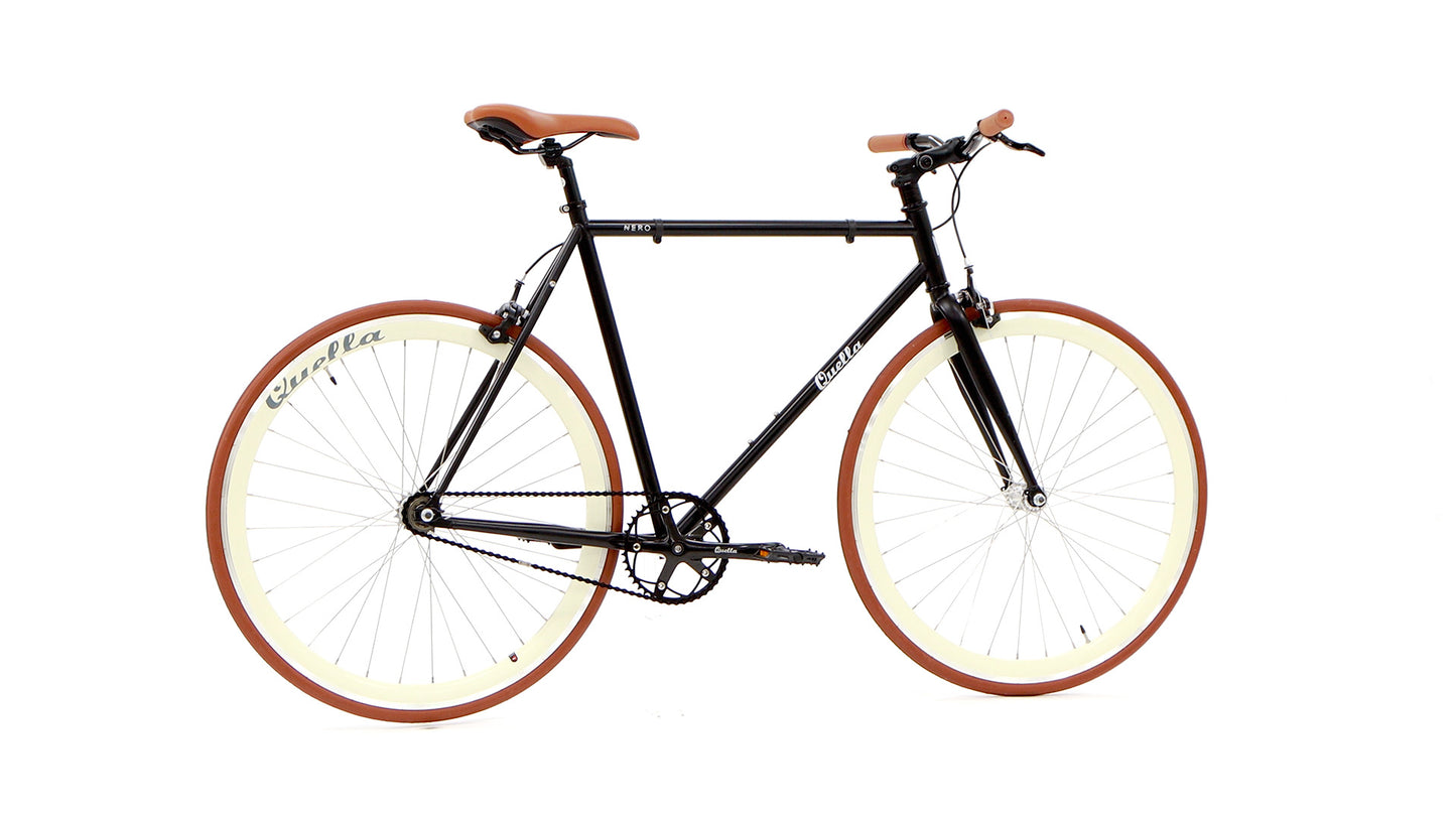 Nero Classic Single-Speed Bicycle - Cappuccino