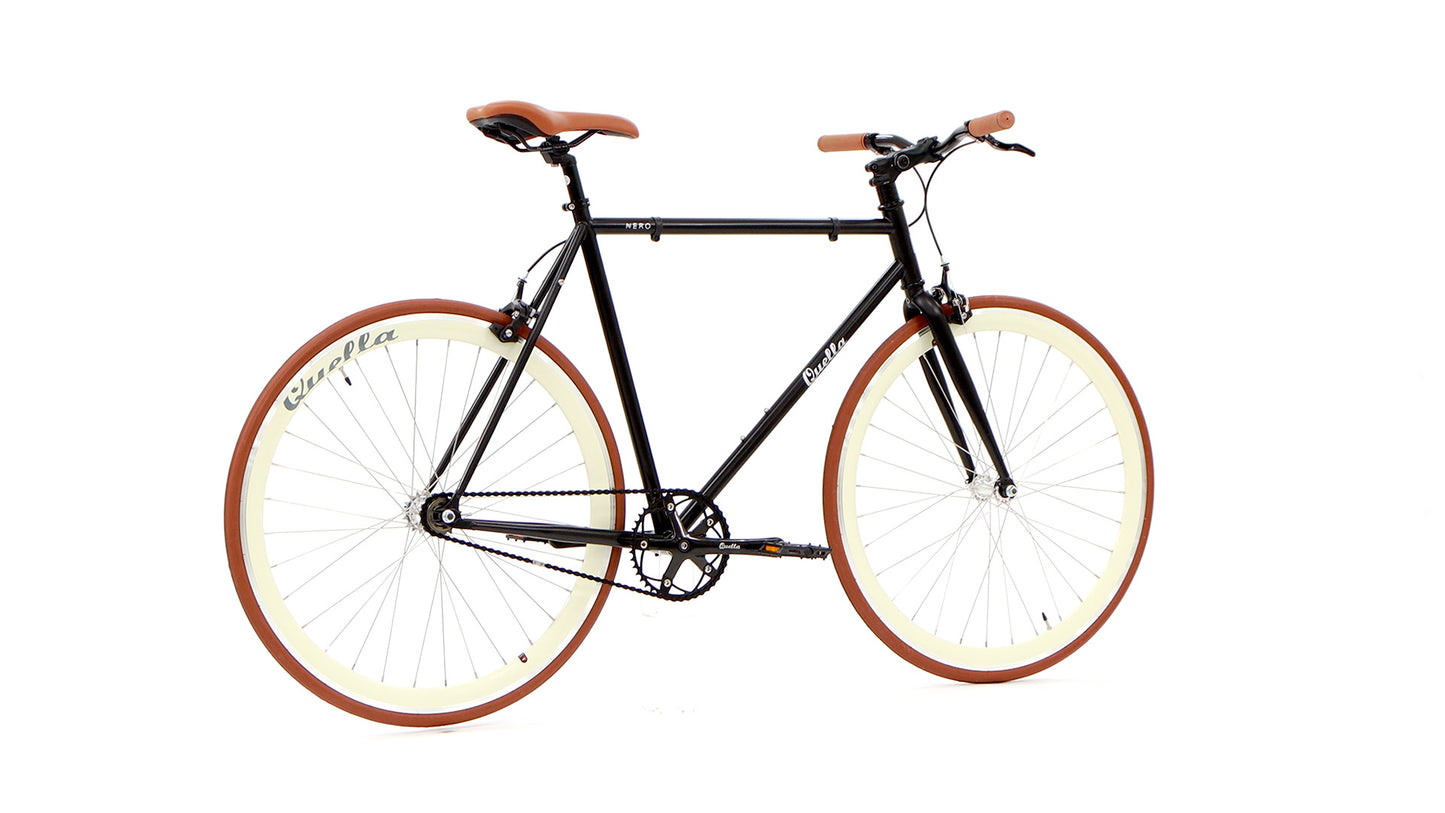 Nero Classic Single-Speed Bicycle - Cappuccino