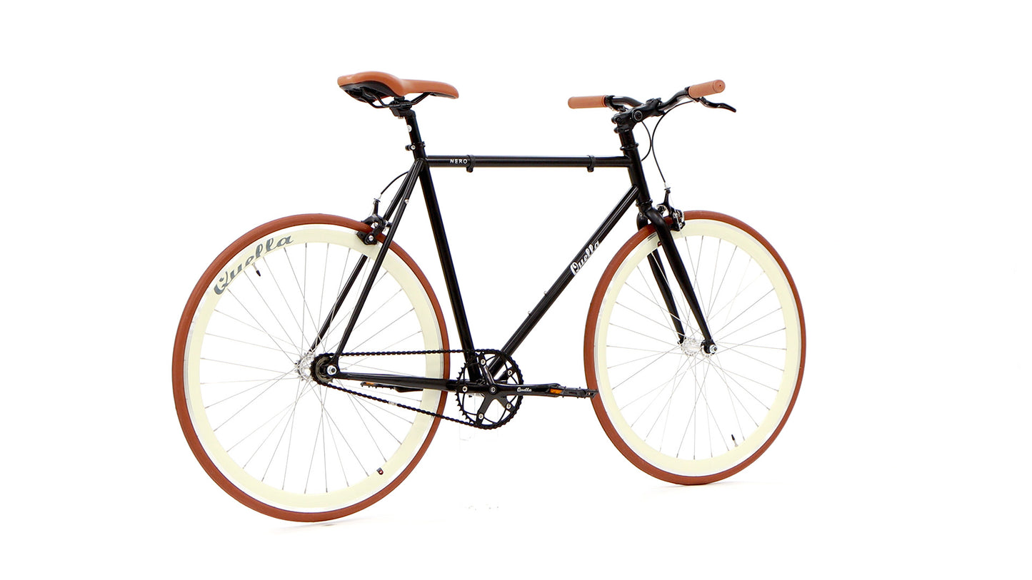 Nero Classic Single-Speed Bicycle - Cappuccino