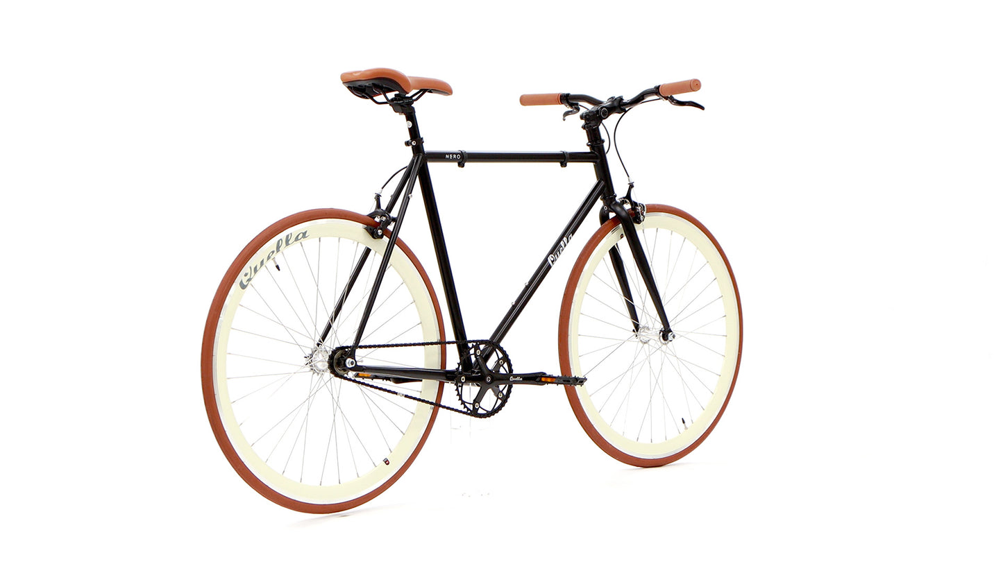 Nero Classic Single-Speed Bicycle - Cappuccino