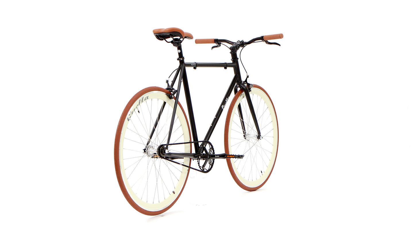 Nero Classic Single-Speed Bicycle - Cappuccino