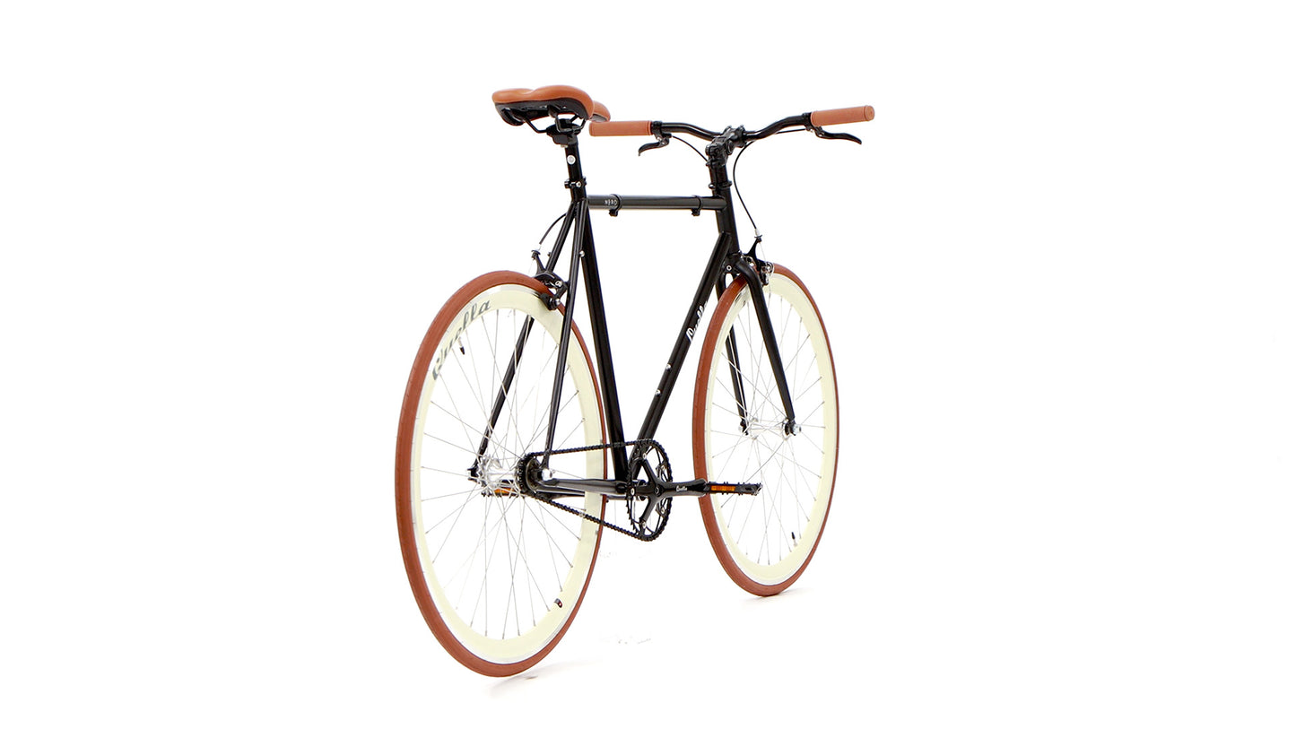 Nero Classic Single-Speed Bicycle - Cappuccino