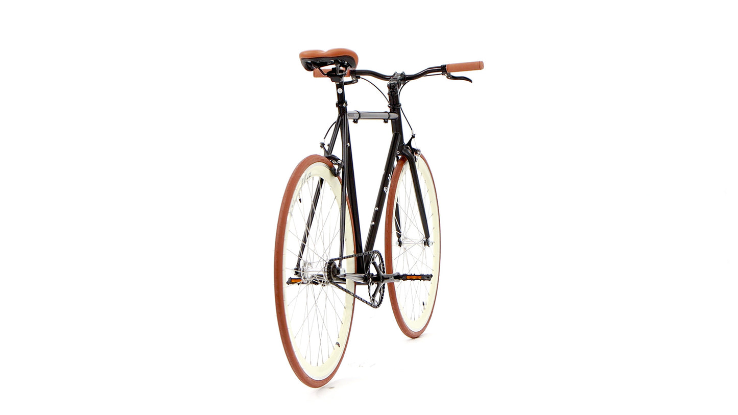 Nero Classic Single-Speed Bicycle - Cappuccino