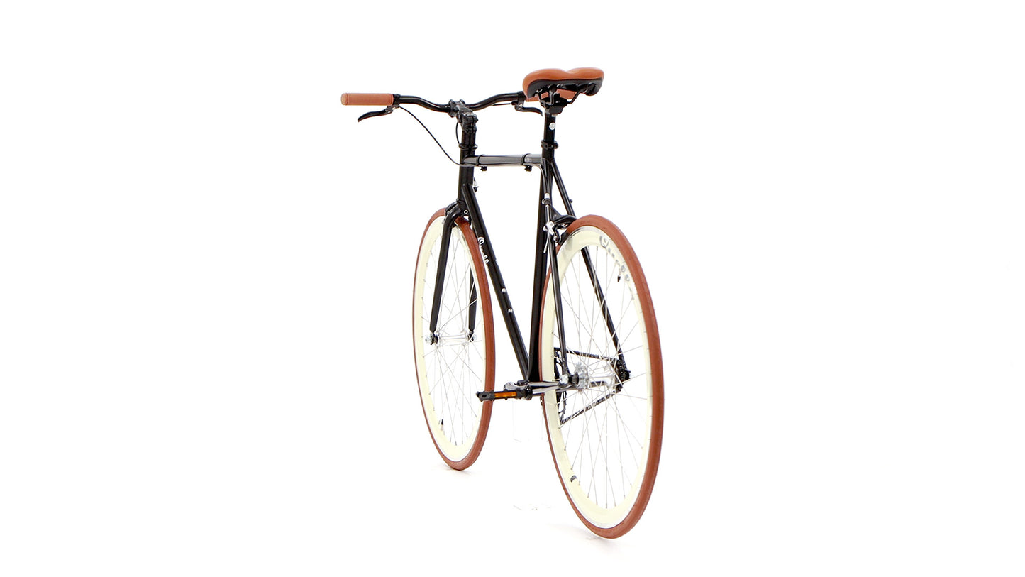 Nero Classic Single-Speed Bicycle - Cappuccino