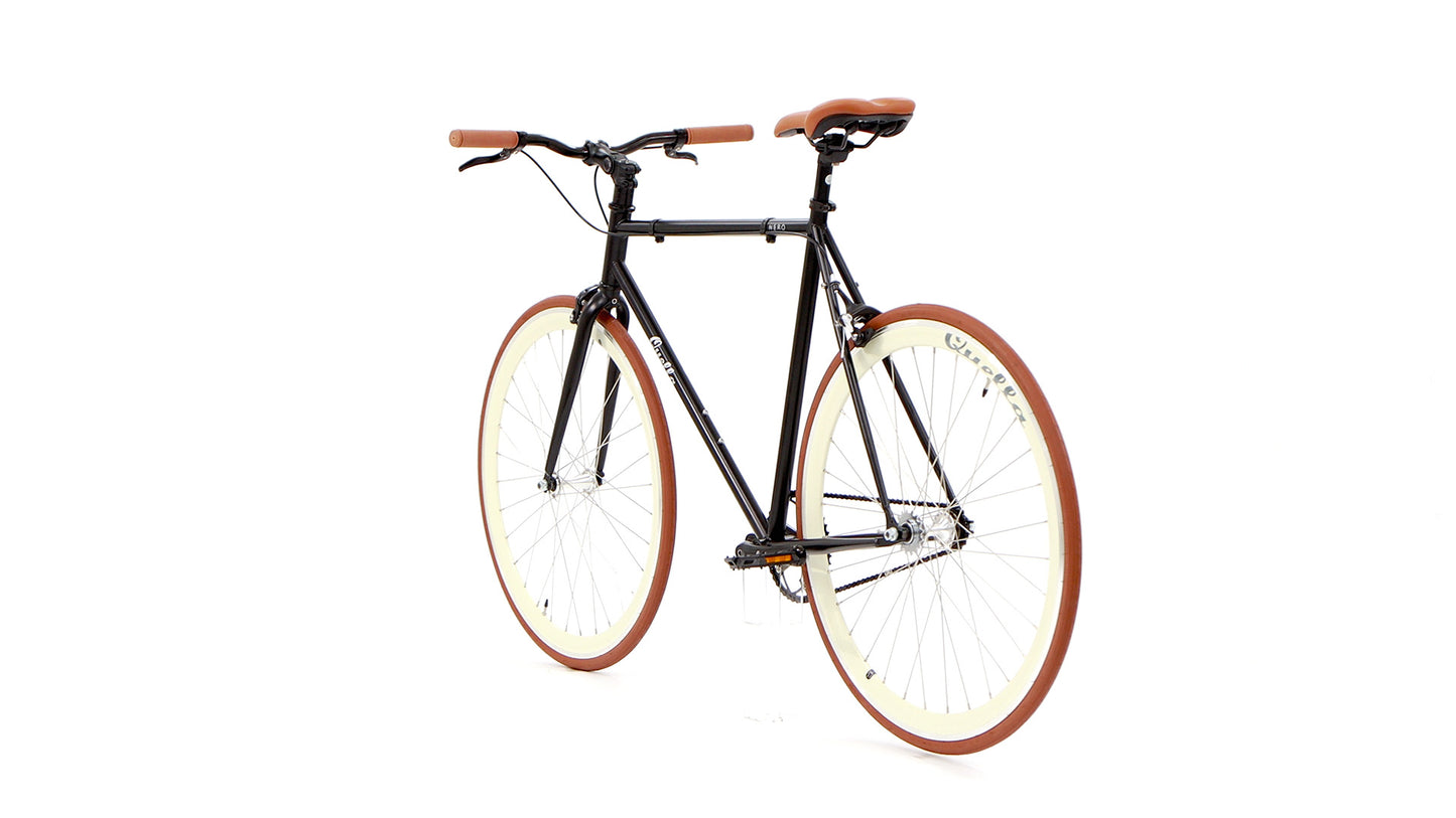 Nero Classic Single-Speed Bicycle - Cappuccino