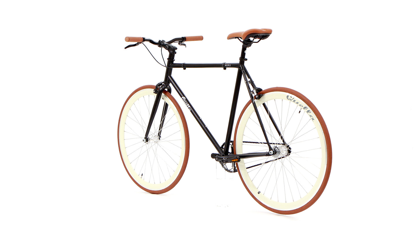 Nero Classic Single-Speed Bicycle - Cappuccino