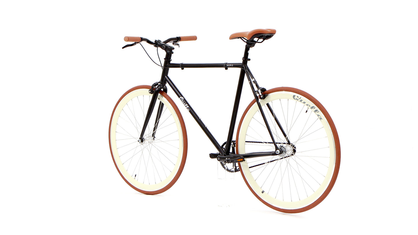 Nero Classic Single-Speed Bicycle - Cappuccino