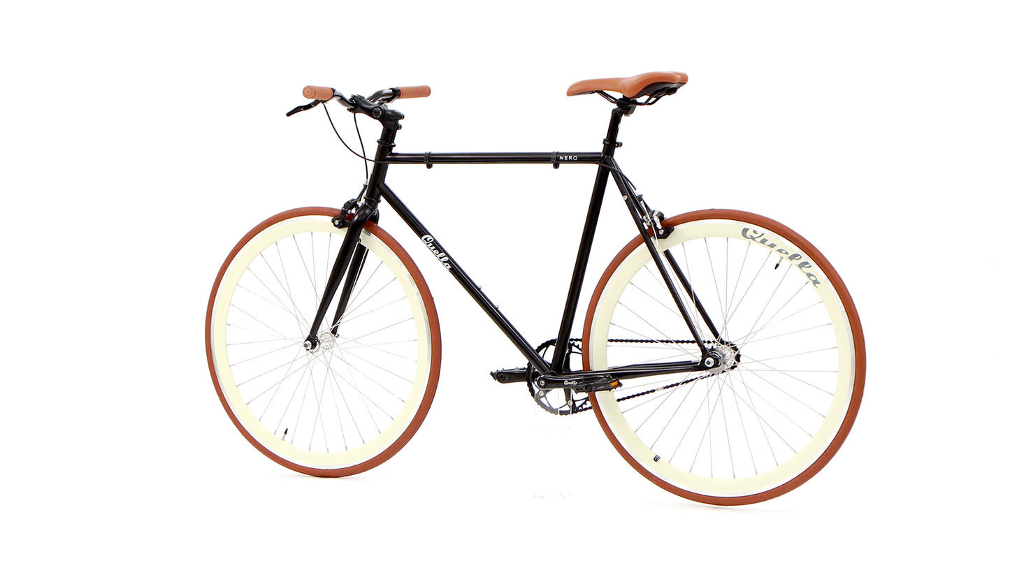 Nero Classic Single-Speed Bicycle - Cappuccino