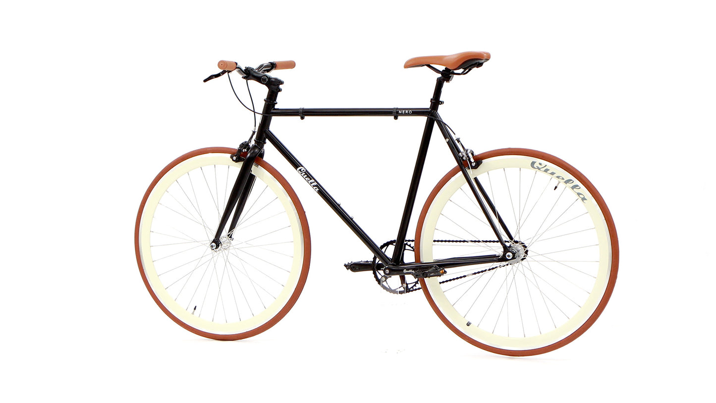 Nero Classic Single-Speed Bicycle - Cappuccino