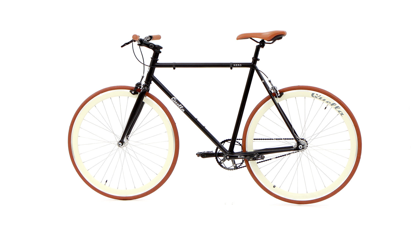 Nero Classic Single-Speed Bicycle - Cappuccino