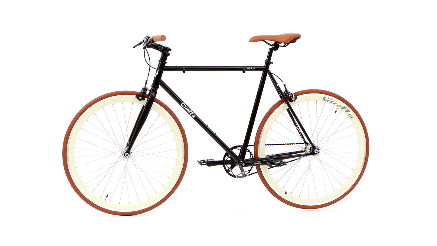 Nero Classic Single-Speed Bicycle - Cappuccino