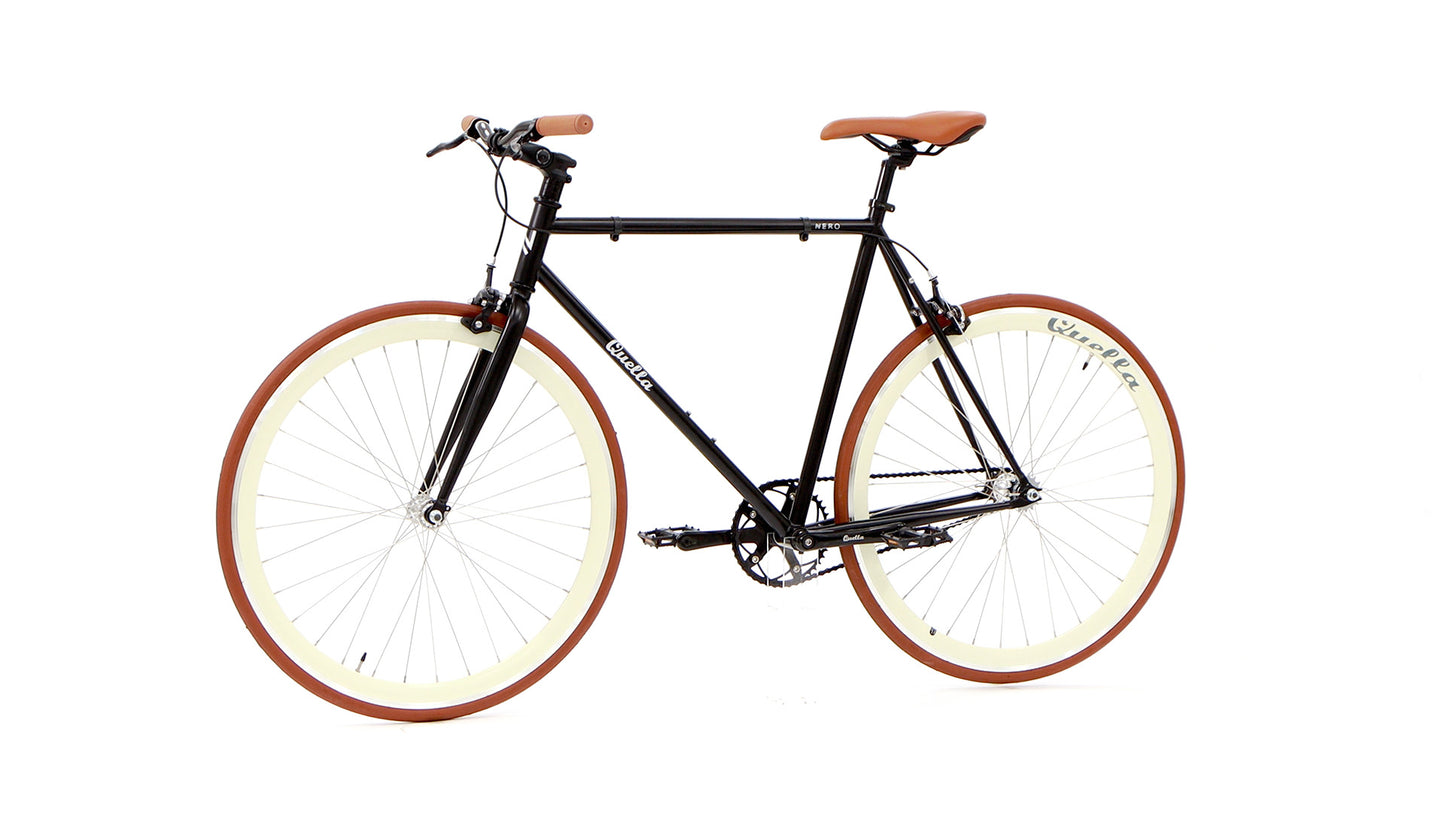 Nero Classic Single-Speed Bicycle - Cappuccino