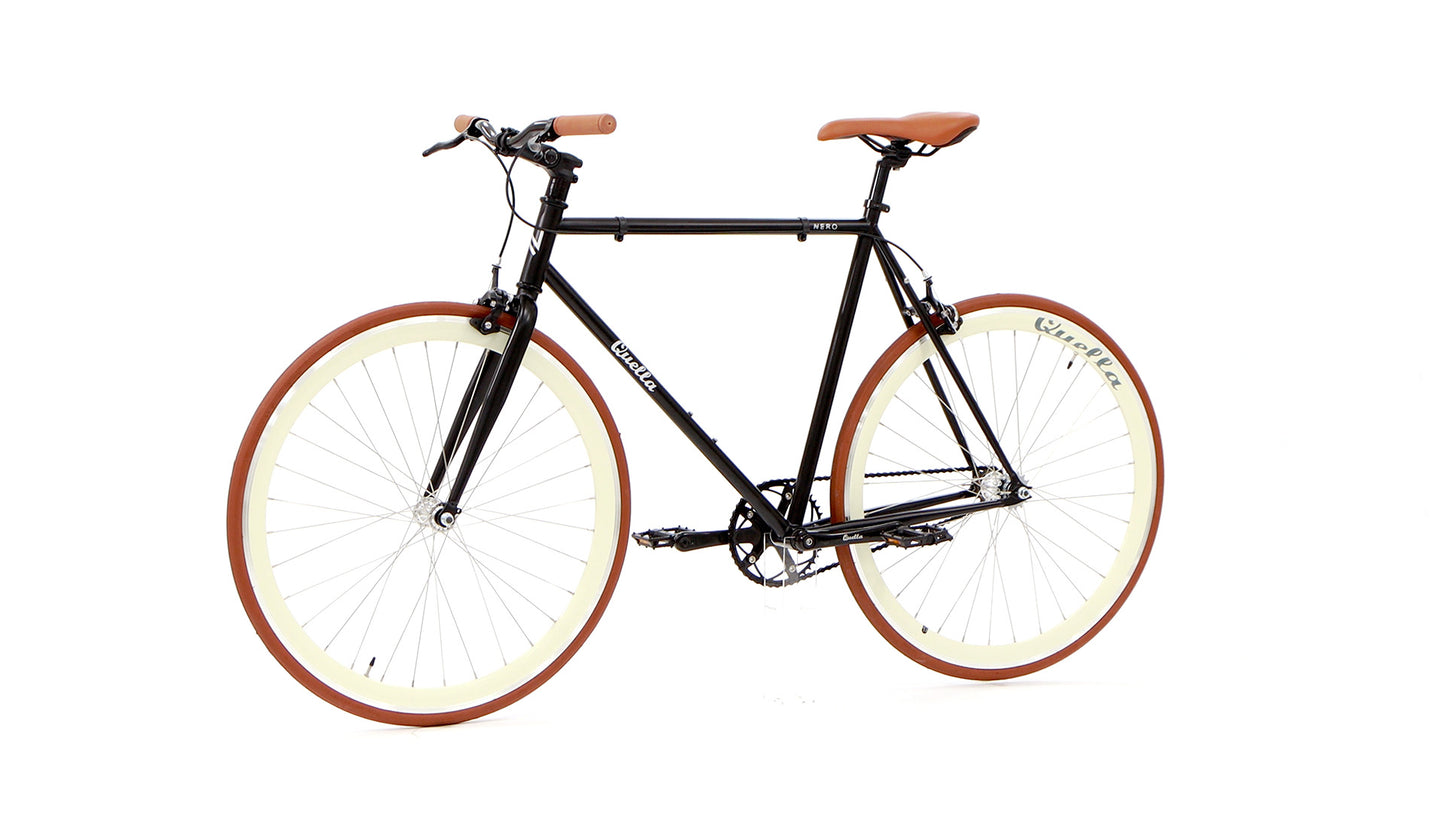 Nero Classic Single-Speed Bicycle - Cappuccino