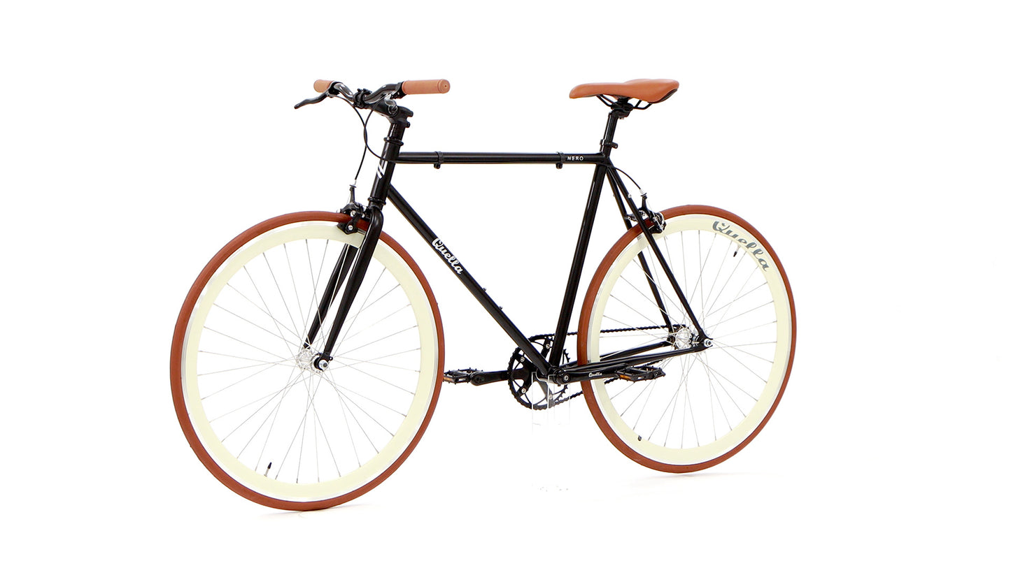 Nero Classic Single-Speed Bicycle - Cappuccino