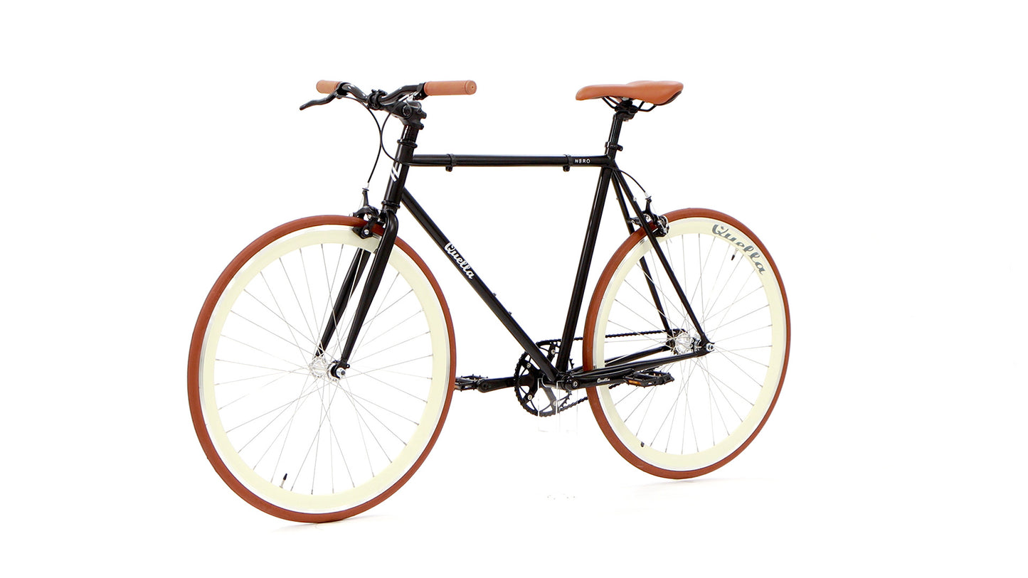 Nero Classic Single-Speed Bicycle - Cappuccino