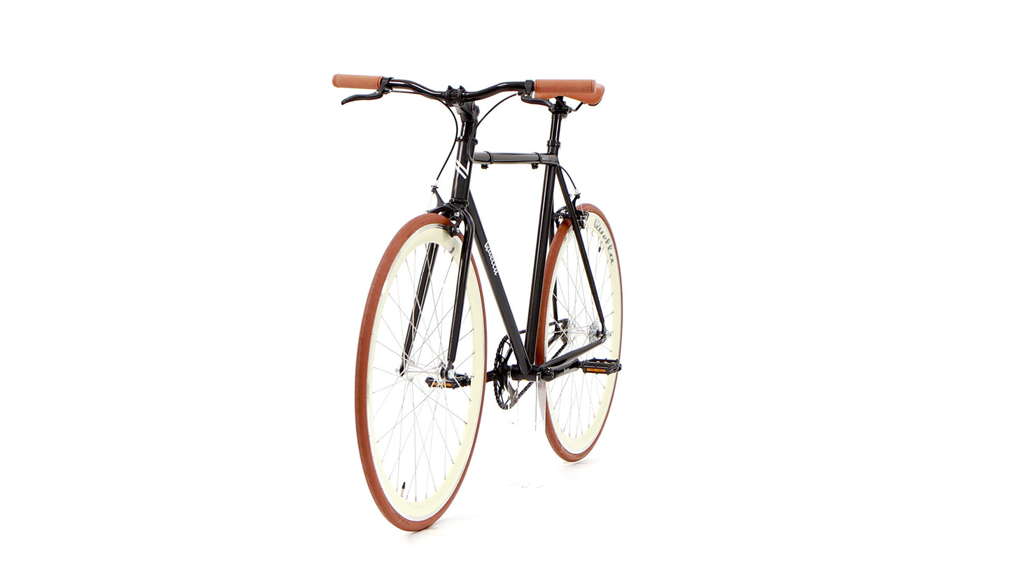 Nero Classic Single-Speed Bicycle - Cappuccino