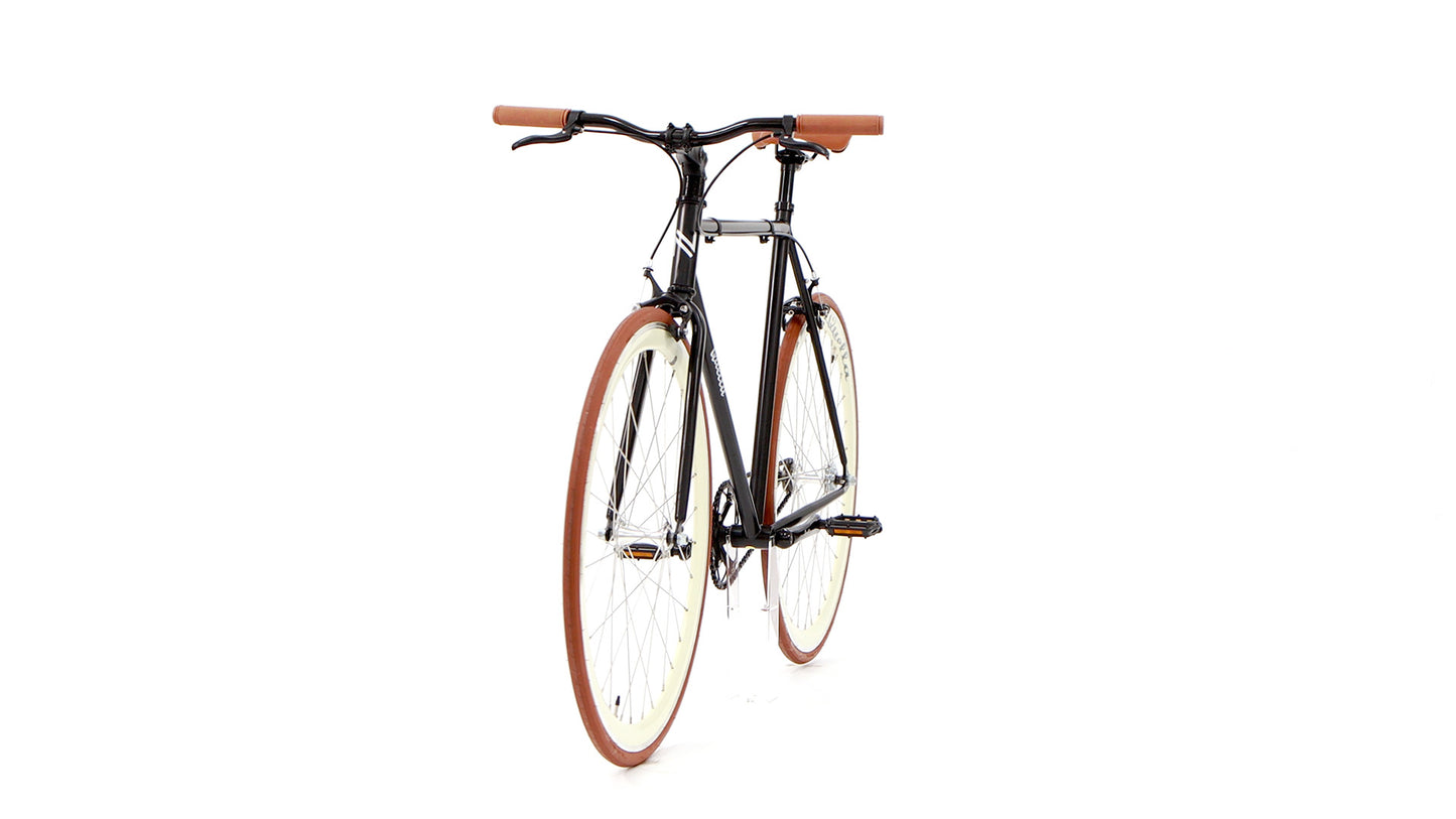 Nero Classic Single-Speed Bicycle - Cappuccino