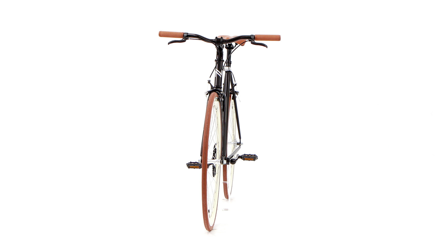 Nero Classic Single-Speed Bicycle - Cappuccino