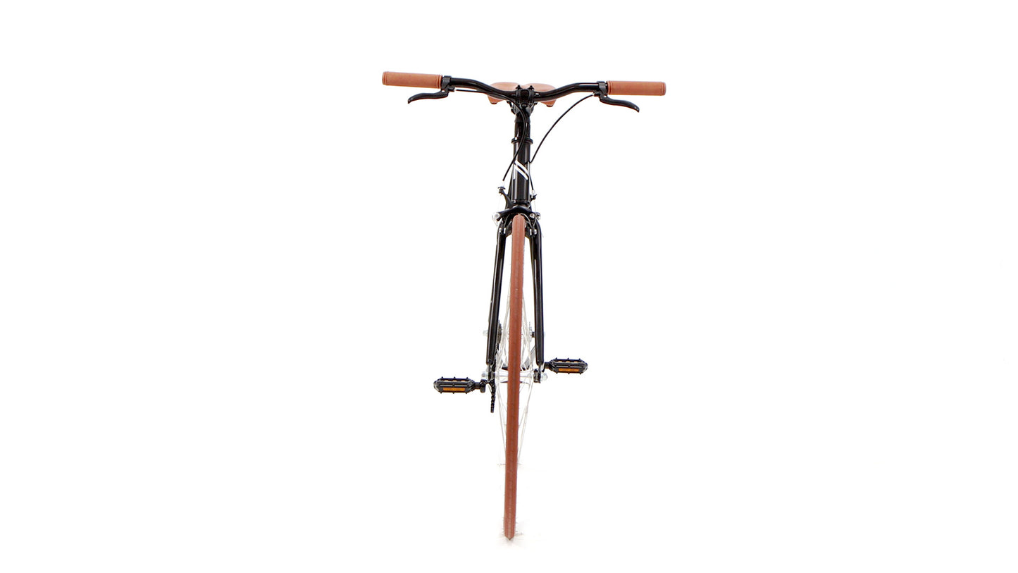 Nero Classic Single-Speed Bicycle - Cappuccino