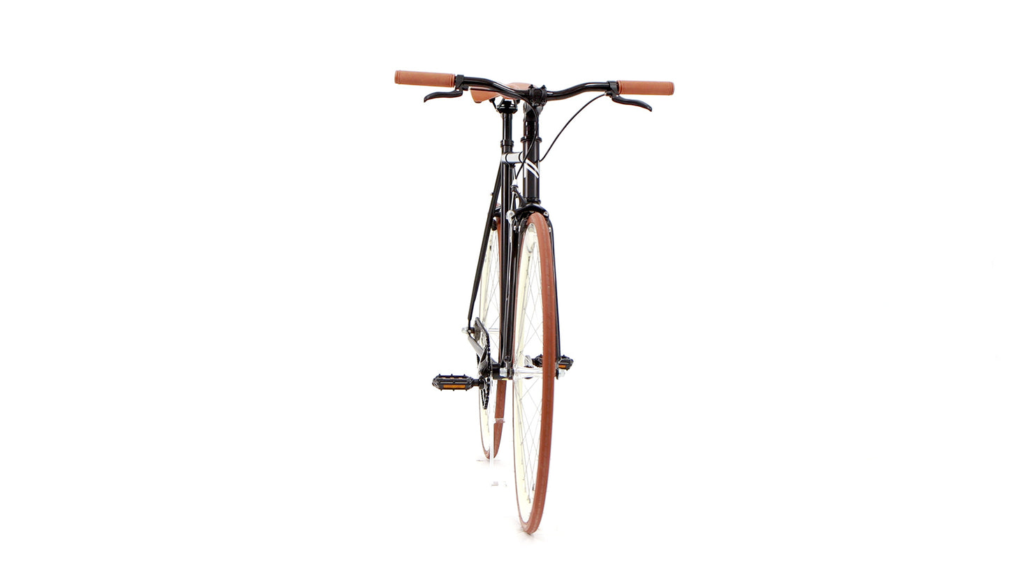 Nero Classic Single-Speed Bicycle - Cappuccino