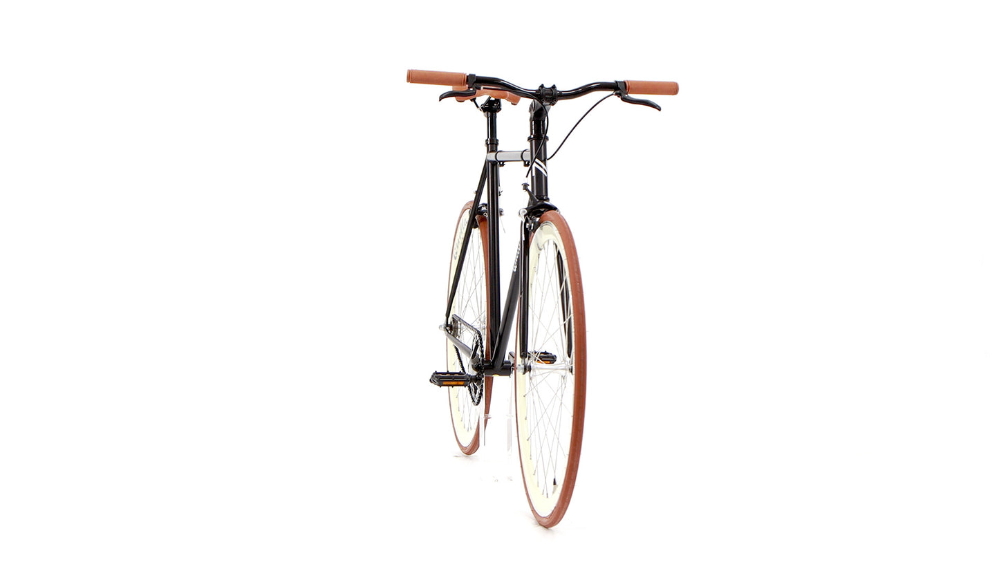 Nero Classic Single-Speed Bicycle - Cappuccino