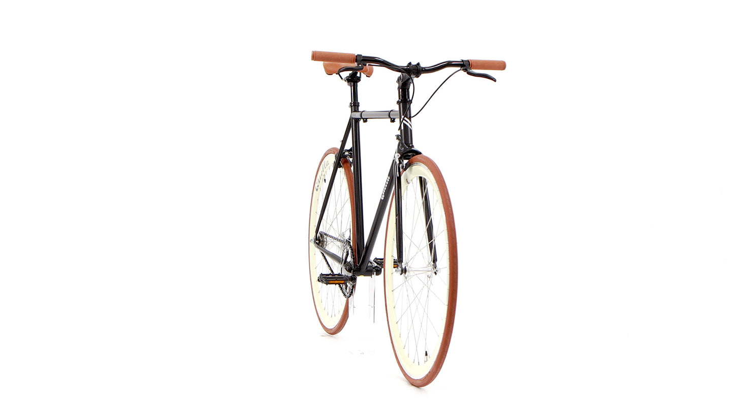 Nero Classic Single-Speed Bicycle - Cappuccino