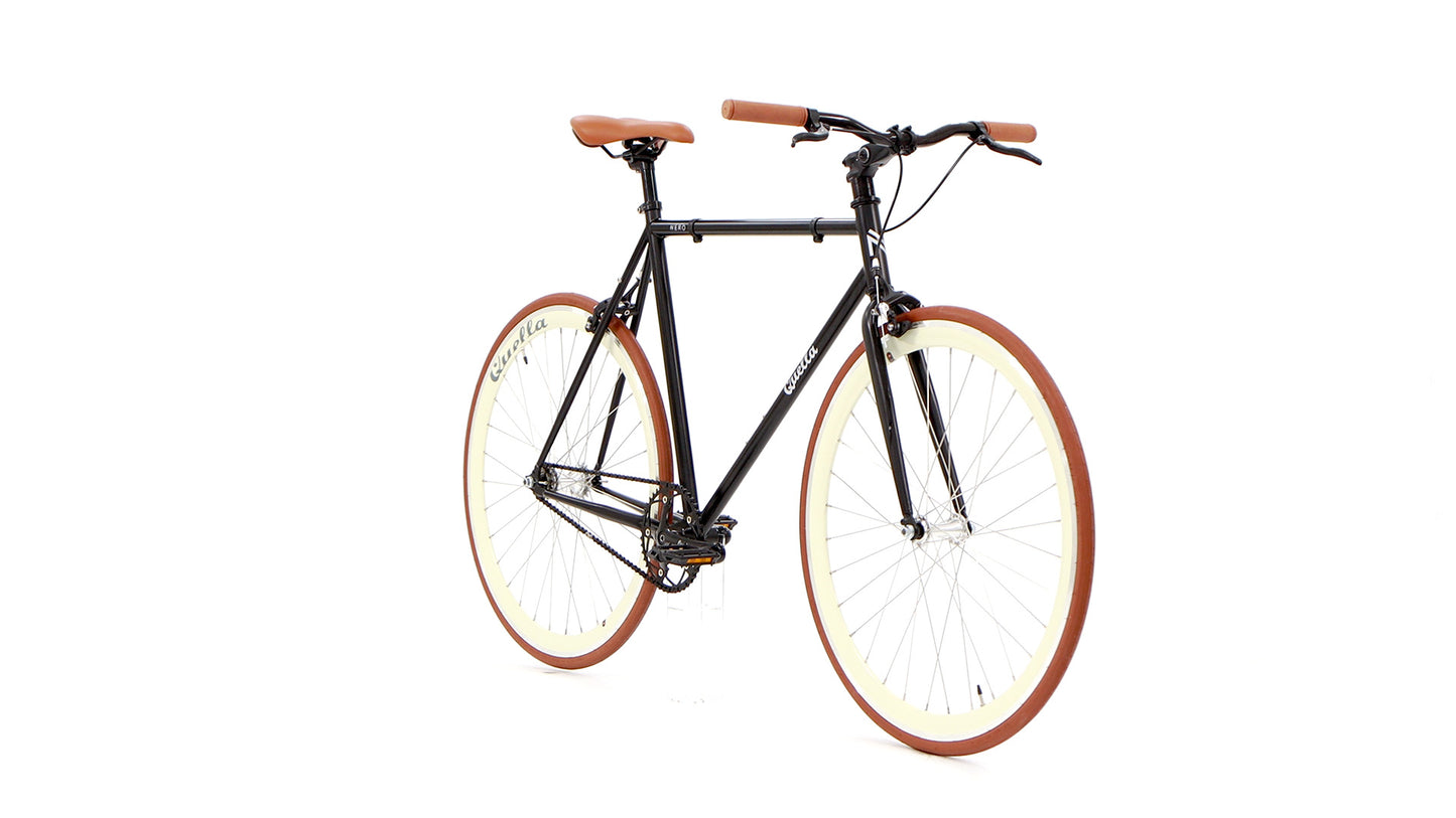 Nero Classic Single-Speed Bicycle - Cappuccino