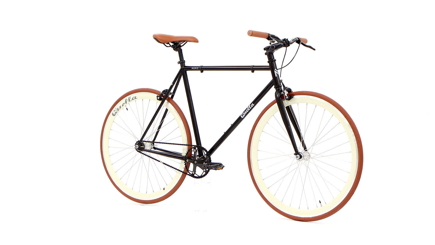 Nero Classic Single-Speed Bicycle - Cappuccino