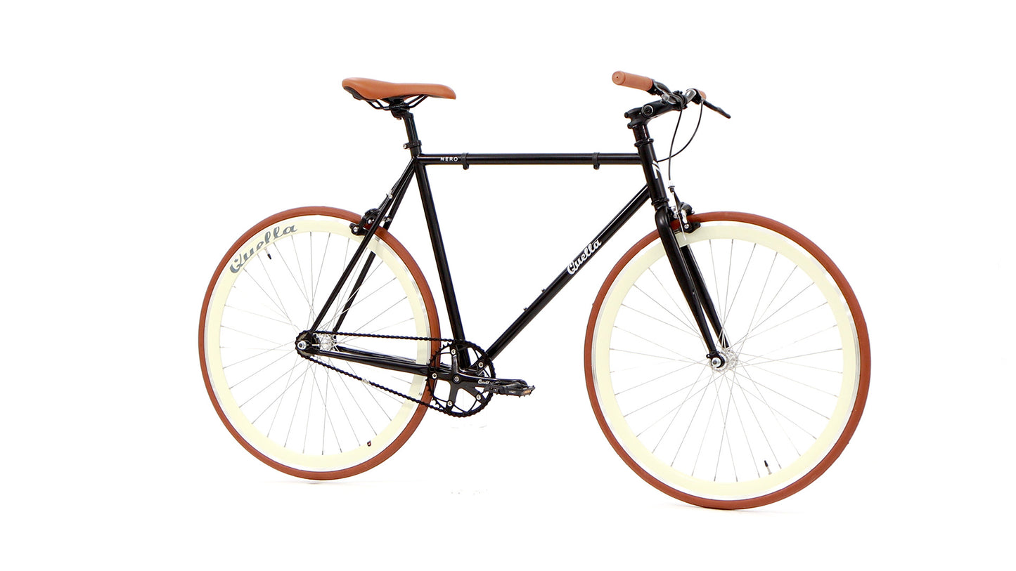 Nero Classic Single-Speed Bicycle - Cappuccino