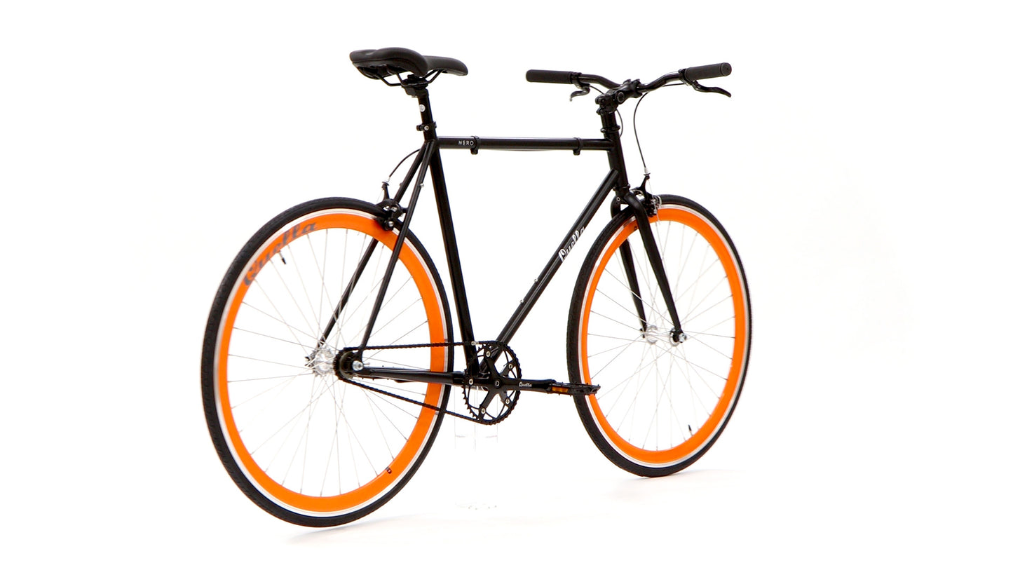 Nero Classic Single-Speed Bicycle - Orange