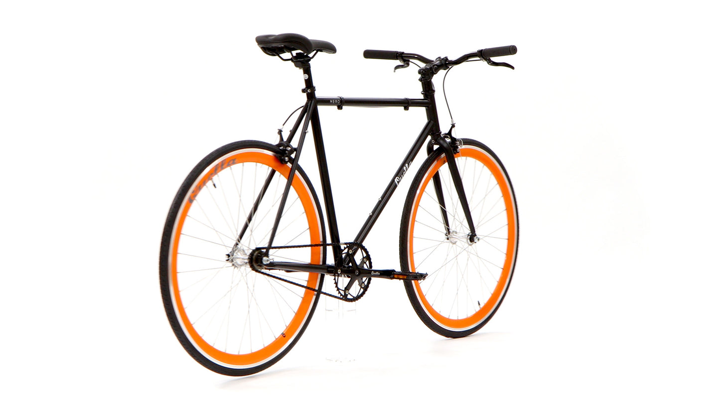 Nero Classic Single-Speed Bicycle - Orange