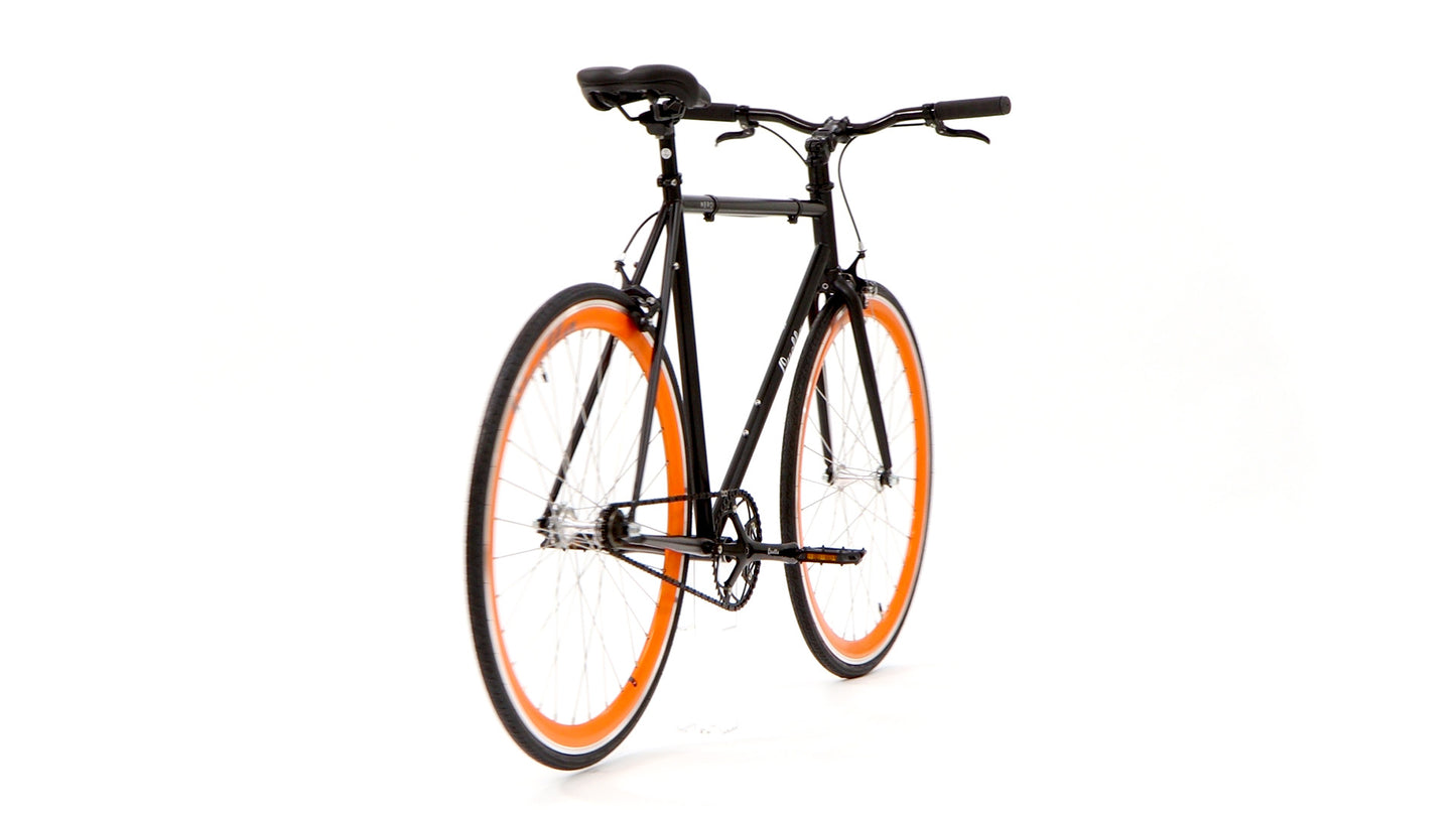 Nero Classic Single-Speed Bicycle - Orange