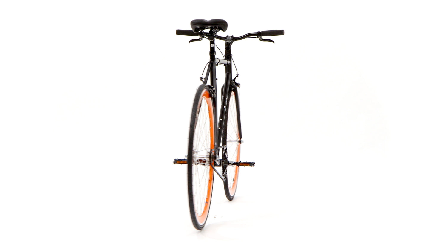 Nero Classic Single-Speed Bicycle - Orange