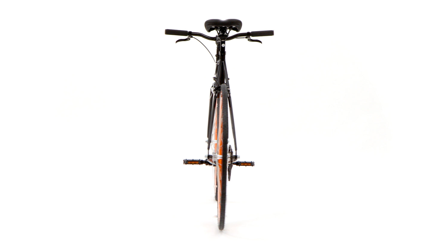 Nero Classic Single-Speed Bicycle - Orange