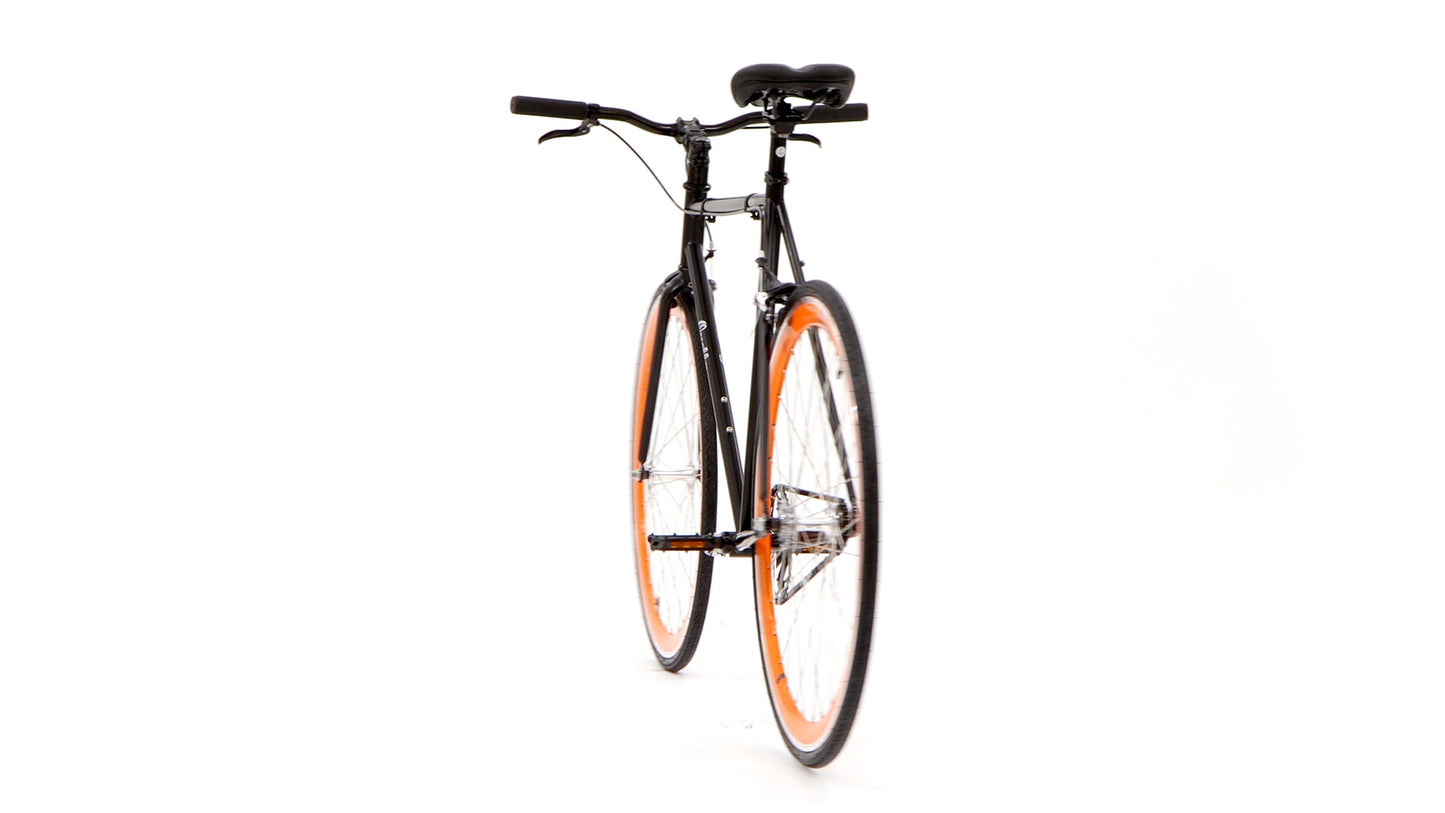 Nero Classic Single-Speed Bicycle - Orange