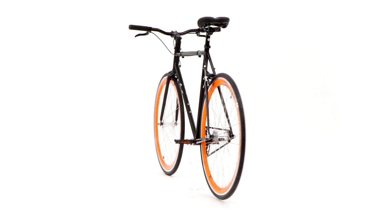 Nero Classic Single-Speed Bicycle - Orange