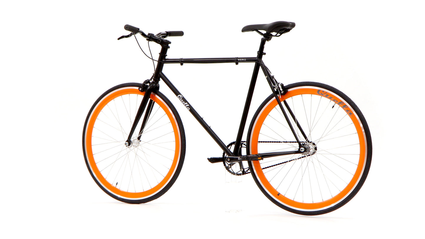 Nero Classic Single-Speed Bicycle - Orange