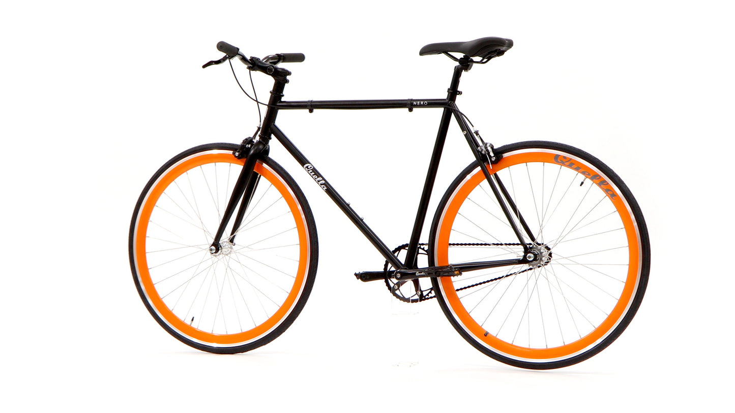 Nero Classic Single-Speed Bicycle - Orange