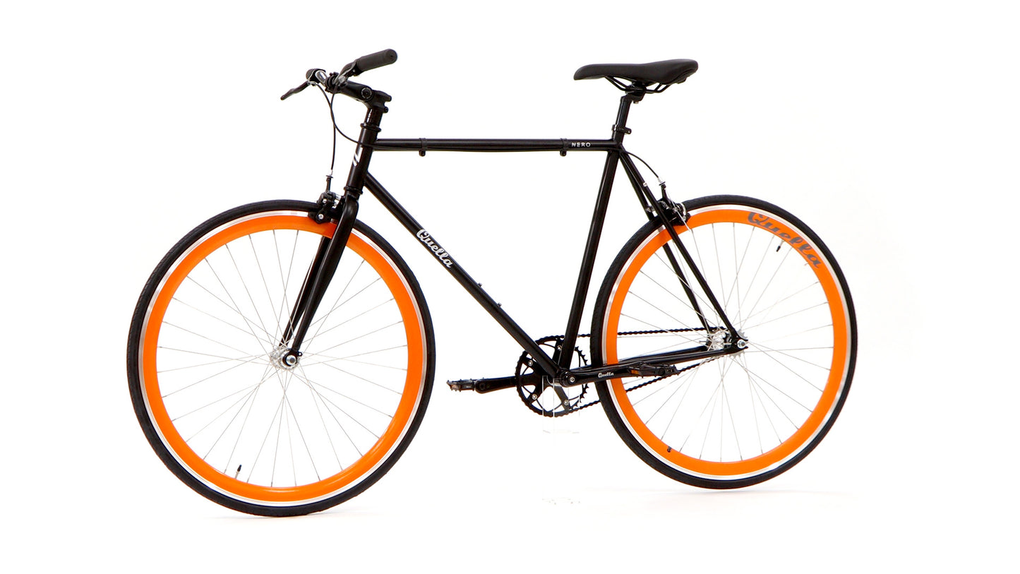 Nero Classic Single-Speed Bicycle - Orange